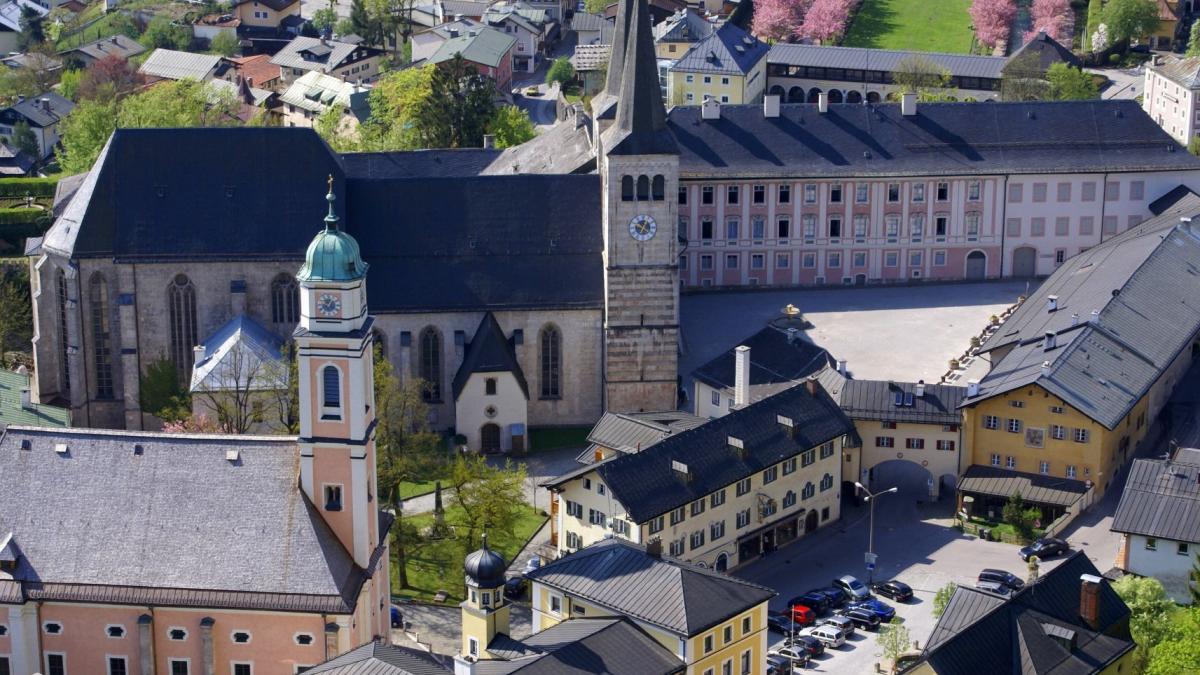 Der Markt Berchtesgaden