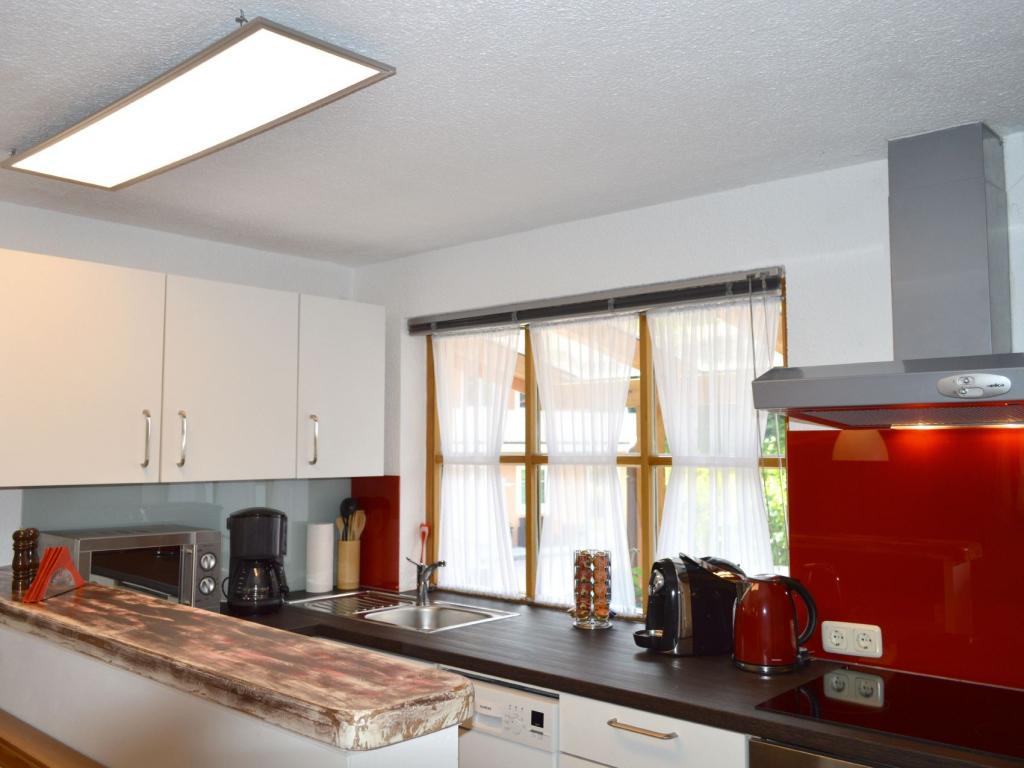 Die Wohnküche im Haus Florence in Schönau am Königssee
