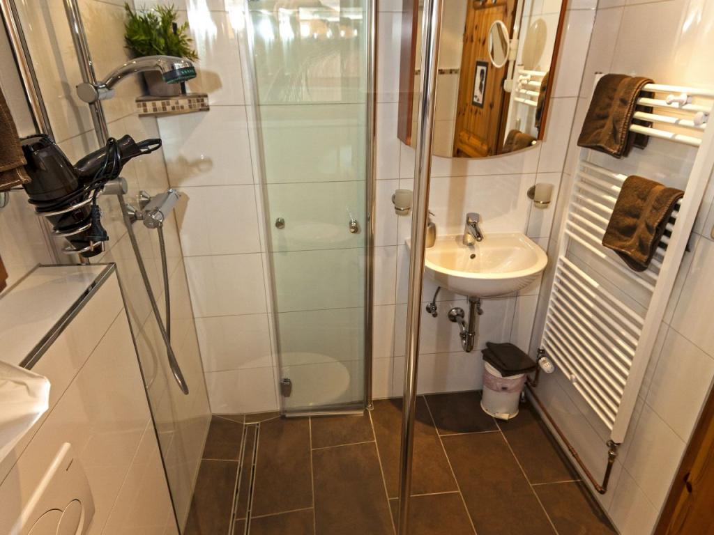Das Badezimmer im Haus Florence in Schönau am Königssee