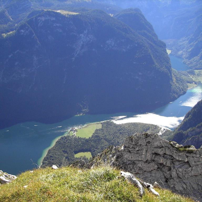 Der Königssee mit Obersee